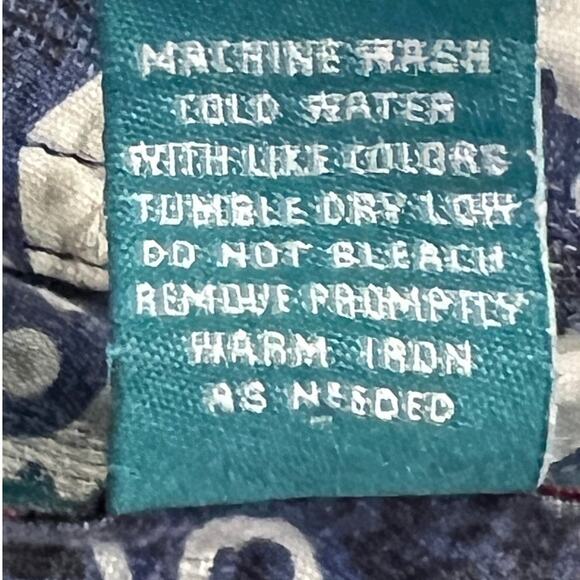 Big Dogs Tropical Blue & White Floral Button-up Shirt Hawaiian Pattern Pocket 3X - Picture 16 of 16